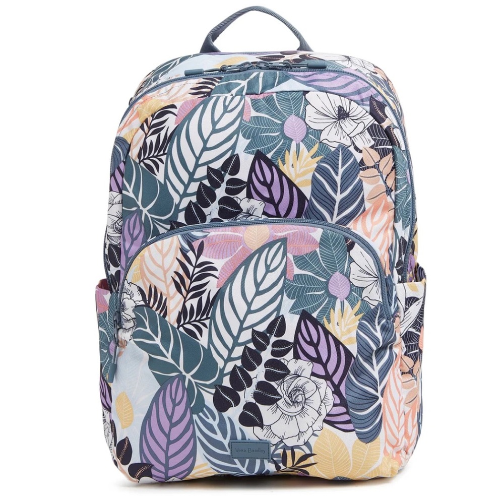 Vera Bradley Women’s Multicolor Floral Large Backpack EUC